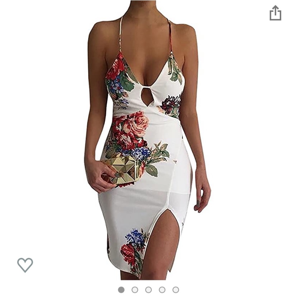 Like new! Beautiful floral dress! Size small.